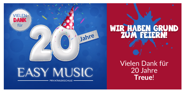 20 Jahre EASY MUSIC Musikschule in Aschersleben
